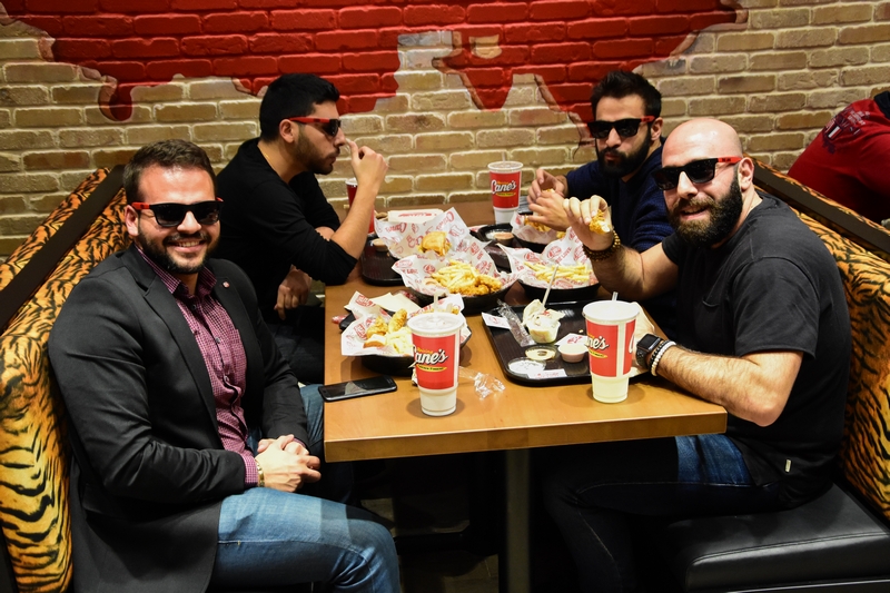 Opening of Raising Cane's